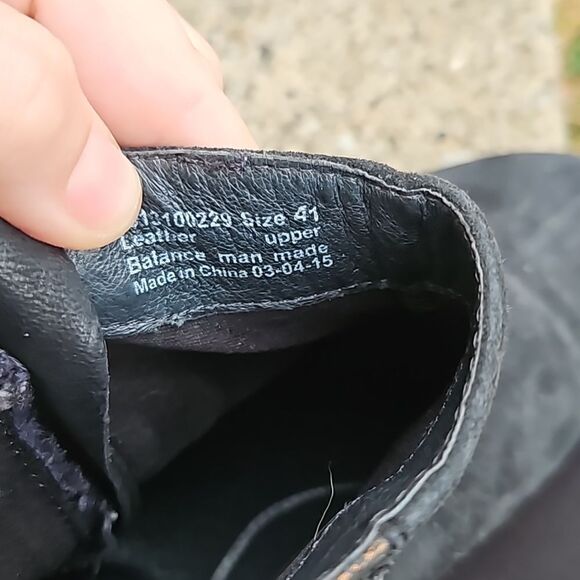 Dansko Otis black metallic bronze ankle boot size 41 - Picture 7 of 9